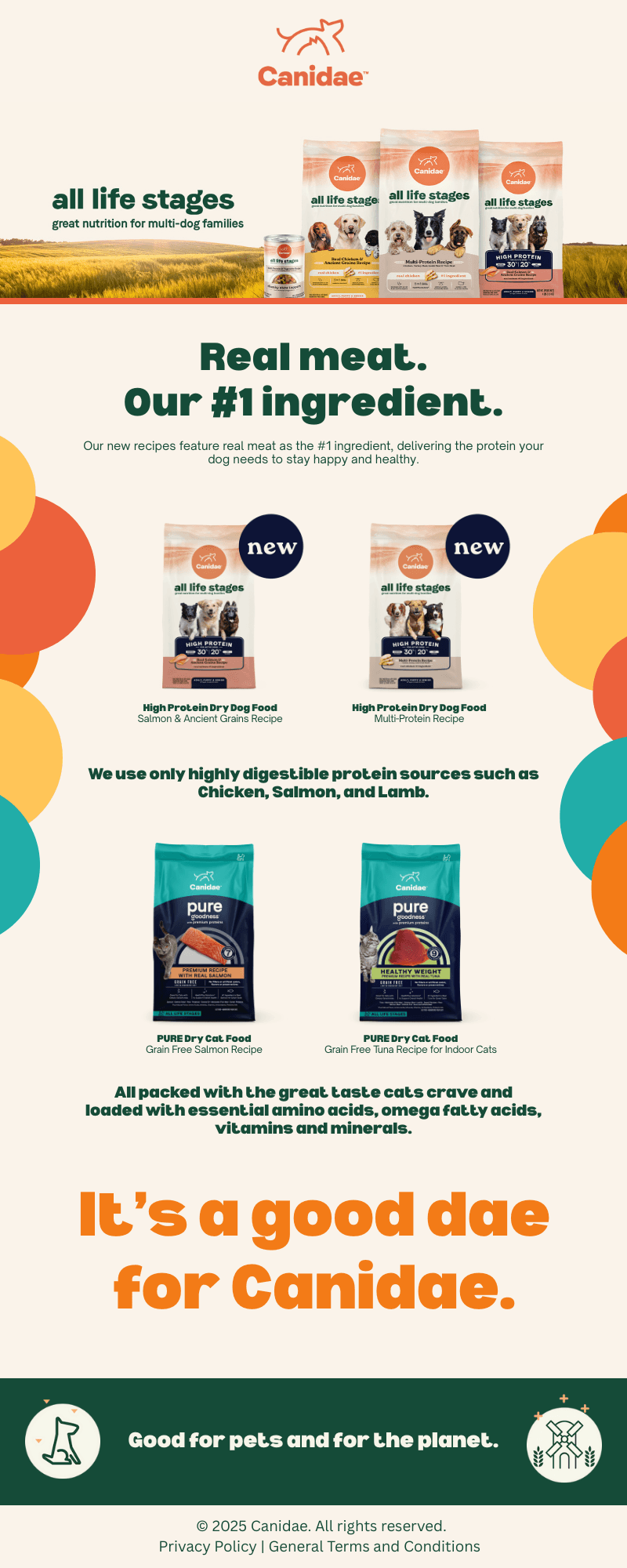 Canidae Pet Food Launch